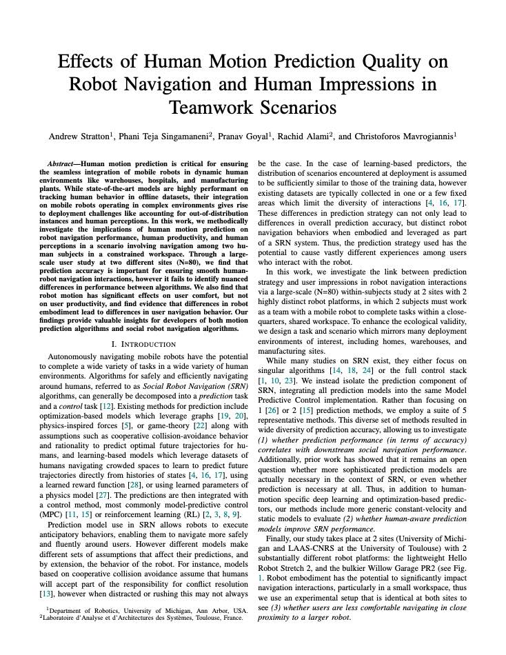 The first page of the paper